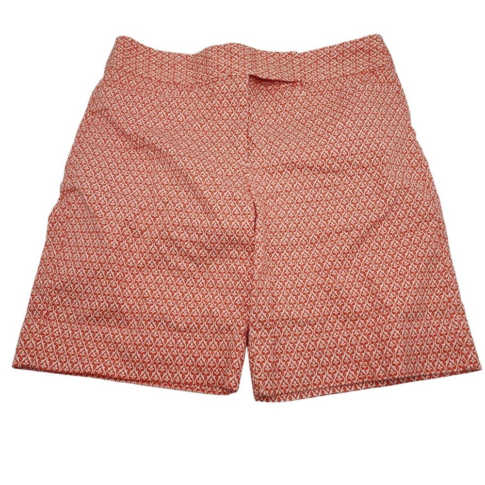 Talbots Print Bermuda Shorts Womens size 8